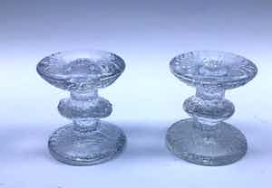 Iittala - 2 Festivo kandelaars Timo Sarpaneva verkocht voor € 40!