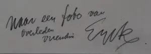 Charles Eyck - Houtskool tekening: naar een foto van een overleden vriendin kopen? Bied vanaf 199!