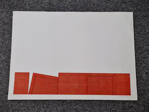 Erik Roos - Galerie Asselijn Amsterdam - kleuren litho "Muro Alligesi Firenze" bep. oplage kopen? Bied vanaf 45!