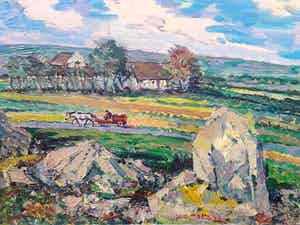 Daniel Wilhelm Bekking - Drouwen (Drenthe) verkocht voor € 175!