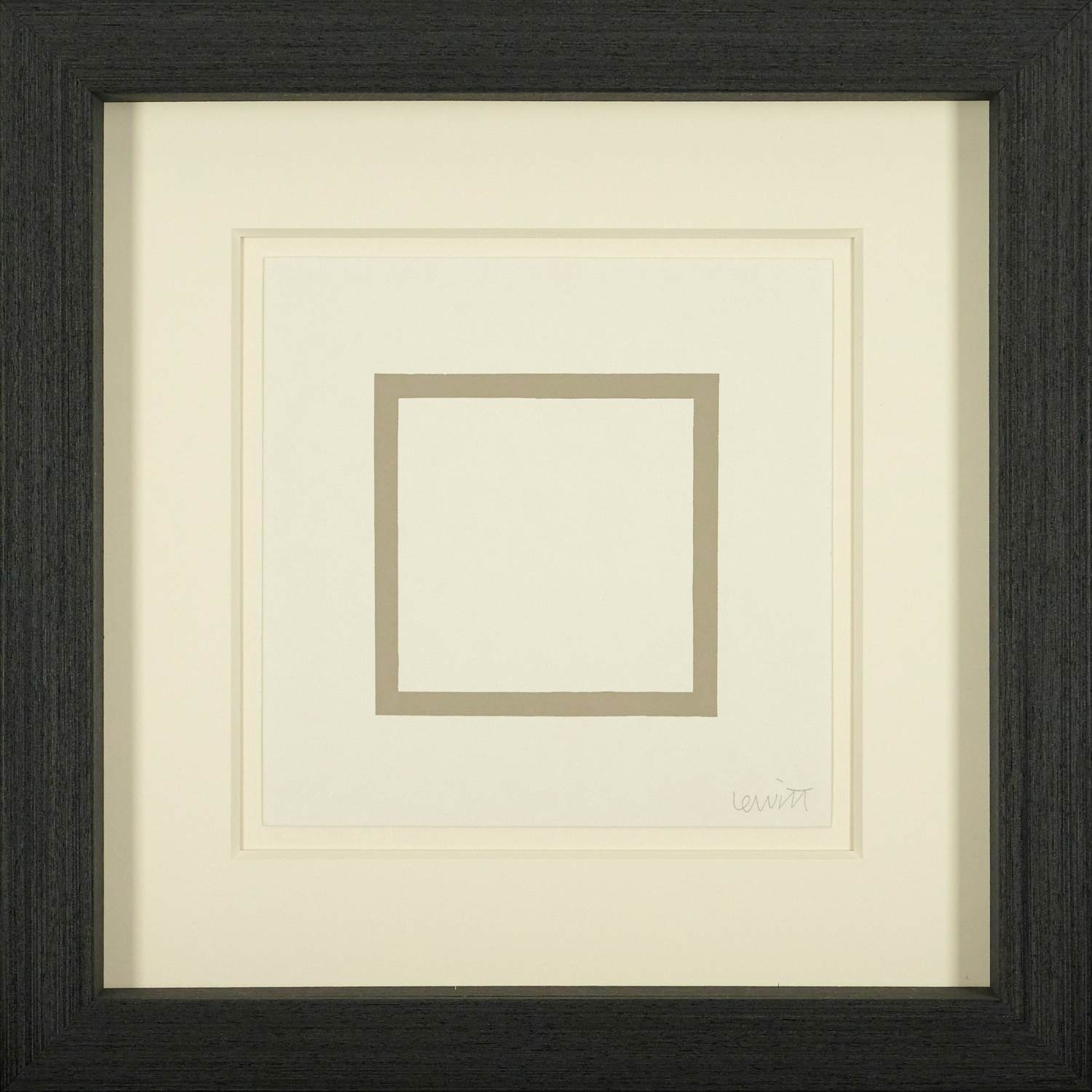 AcheterSol LeWitt - Five Geometric Figures in Five Colors - Seltene Siebdruck - Wunderschön gerahmt? Enchérissez de 980!