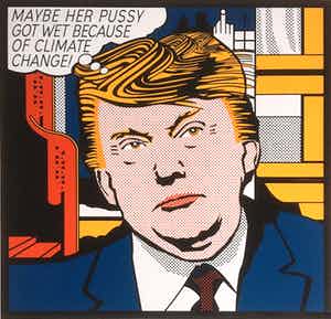 Jack Vissers - Maybe her pussy - computerprint, handgesigneerd verkocht voor € 50!