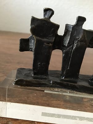 Frans Steginga - Artihove ,Beeld op perspex sokkel, gesigneerd kopen? Bied vanaf 1!