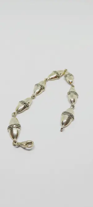 Zilveren armband  met 7 schakels (925) kopen? Bied vanaf 40!