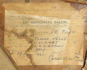 Gabriel De Pauw - Olieverf op doek, Landschap - Ingelijst (Groot) kopen? Bied vanaf 150!