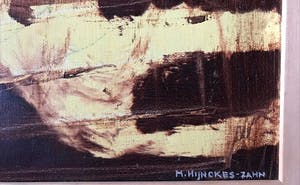 Marguerite Hynckes - Zahn - Compositie Vogels - Ingelijst & Handgesigneerd kopen? Bied vanaf 125!