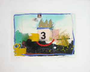 Theo Koster - Zeefdruk, Zonder titel kopen? Bied vanaf 1!