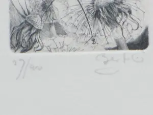 Bertil Schmull - De Zetel van het Kwaad & Het Woord - 2 Gravures kopen? Bied vanaf 60!