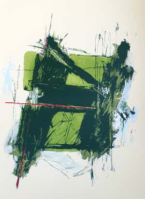 Arty Grimm - Zeefdruk (1990) verkocht voor € 35!