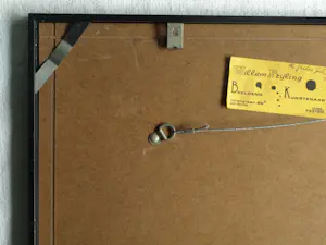 Willem Frijling - Ingelijst, Pastel en inkt , The Jailor Feeling - 1989 kopen? Bied vanaf 40!