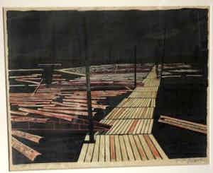 Toon Wegner - Finse houtvlotterij verkocht voor € 95!