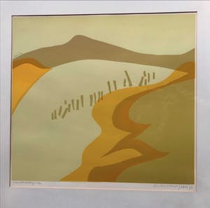 Harr Scheffer - Zomerlandschap - Handgesigneerd / Kleine Oplage kopen? Bied vanaf 45!