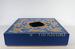 Niet of onleesbaar gesigneerd - Randstad Design, Fruitschaal van gegalvaniseerd aluminium kopen? Bied vanaf 1!