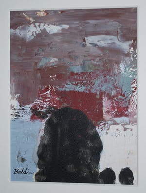 Ahmad Baldin - abstract, zonder titel - olieverf kopen? Bied vanaf 45!