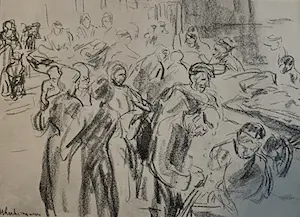 Max Liebermann - 7 x gravures uitgegeven door A Schumann's Verlag - Leipzig kopen? Bied vanaf 1!