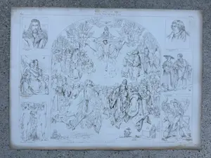 Albrecht Durer - Konvolut Bildnisse und Allegorien 2 Blätter mit 8 Motiven kopen? Bied vanaf 70!