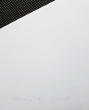 Yvonne Kracht - Geometrische abstracte compositie, zeefdruk kopen? Bied vanaf 50!