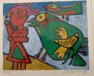 Corneille - Femme amoureuse des oiseaux kaufen? Bieten Sie von 500!
