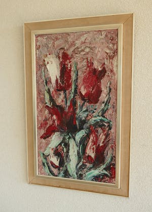 Niet of onleesbaar gesigneerd - Tulpen kopen? Bied vanaf 10!