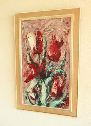 Niet of onleesbaar gesigneerd - Tulpen verkocht voor € 10!