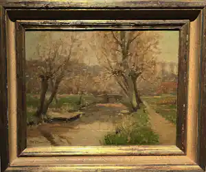 Willem Witjens - Beeklandschap verkocht voor € 195!