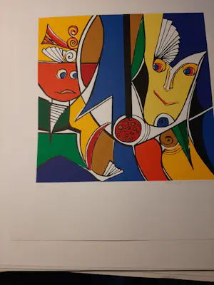 Maartje Wijngaarden - Zeefdruk, ZT kopen? Bied vanaf 35!