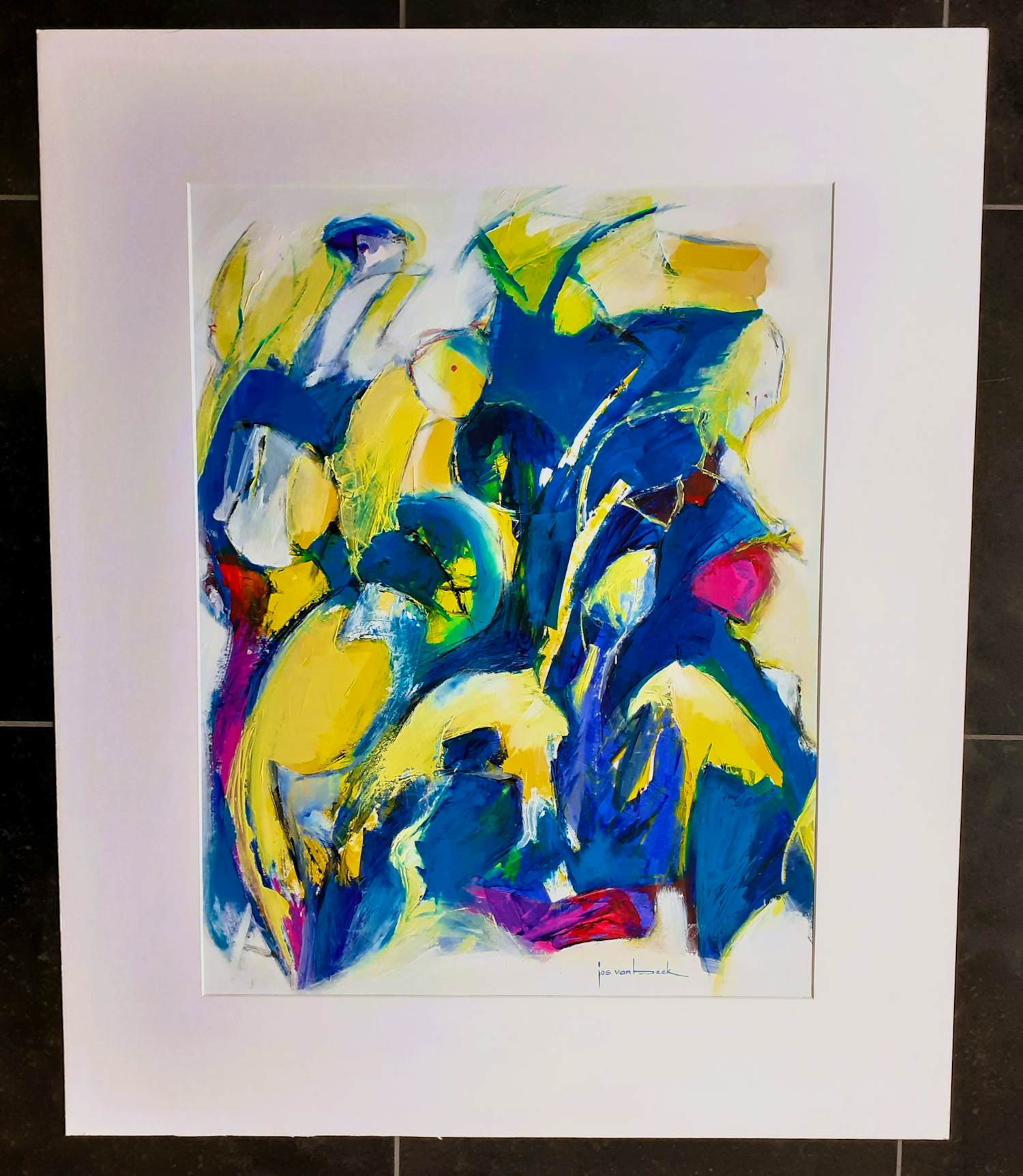 Jos van Beek - 'Weer terug' verkocht voor € 150!