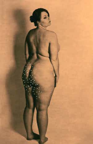 Anniek Mol - C-print met perforatie op dibond, Lights 1 verkocht voor € 100!