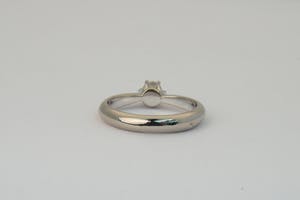 2506- witgouden & diamanten dames ring- 18krt -  0.15ct / E-F VS Bolsjewiek kopen? Bied vanaf 130!