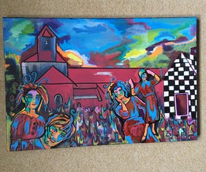 Zippora Sahanaja - Festivities around church kopen? Bied vanaf 10!