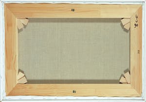 Paul Overhaus - Olieverf op doek, Zonder titel - Ingelijst kopen? Bied vanaf 70!