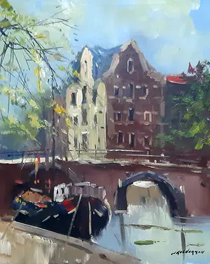 Buy Jan Kelderman - Brouwersgracht Amsterdam? Bid from 85!