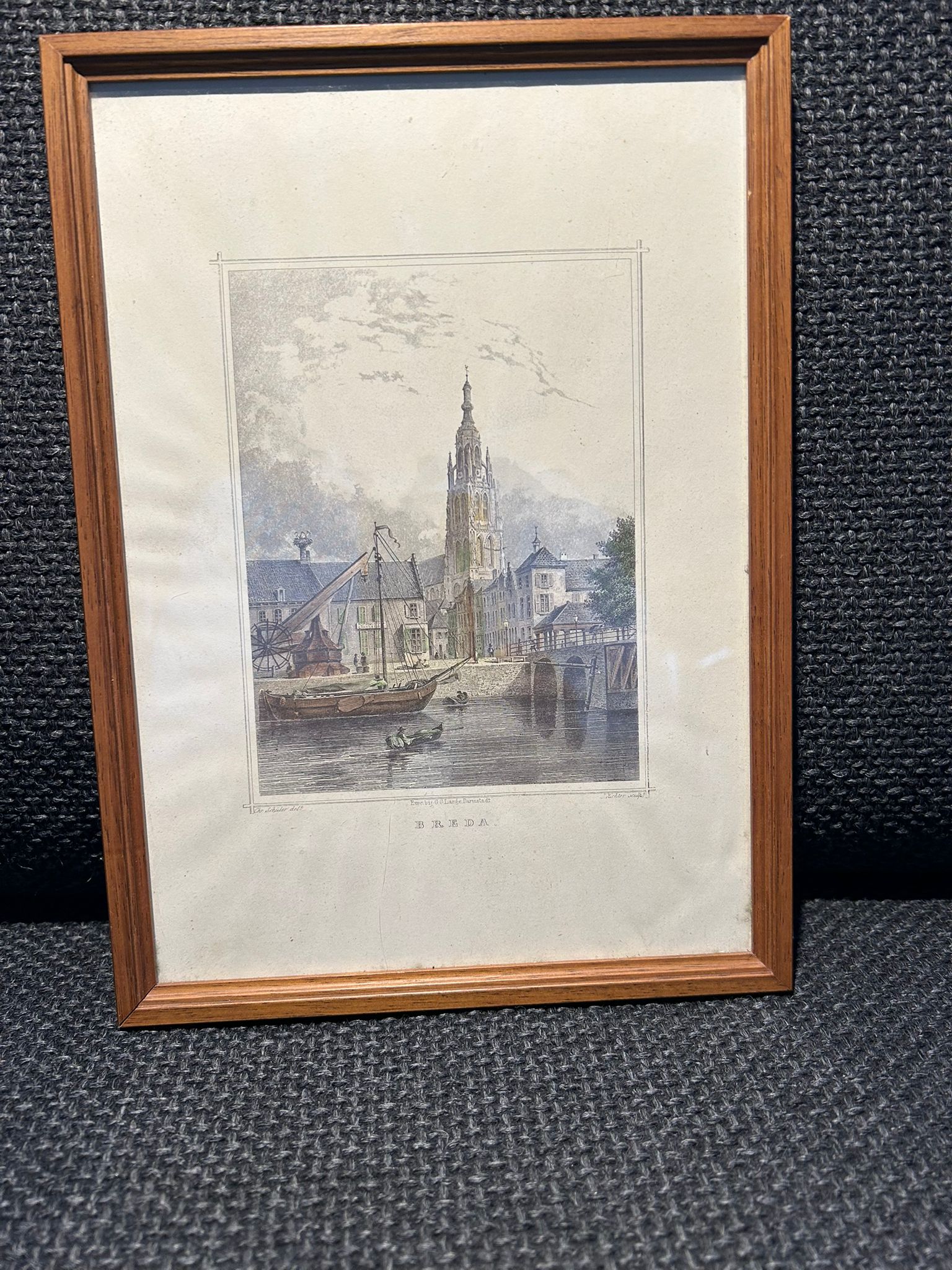 Chr. Schuler - Gravure van Breda kaufen? Bieten Sie von 80!