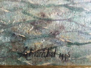 Leonie Maréchal - stilleven met hortensia's, hedera en margriet kopen? Bied vanaf 85!