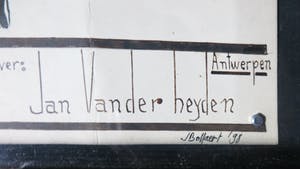 Jan Bollaert - Acryl op papier, Super Trio - Ingelijst (Groot) kopen? Bied vanaf 50!