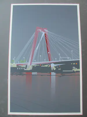 AcheterClemens Zijlmans - Rotterdam, de Willemsbrug? Enchérissez de 50!