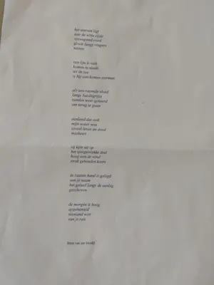 Truusje Borst-Krake - ‘ Aanland dat ooit mijn water was’ kopen? Bied vanaf 50!