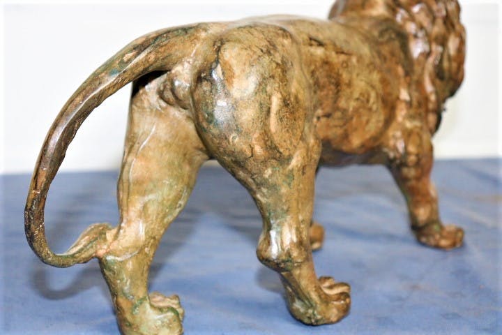 Pierre Chenet - bronzen leeuw kopen? Bied vanaf 350!