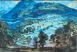 Carl C. van Niekerk - Vogezen Landschap verkauft für € 40!