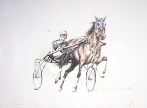 Michel Poort - Offset, Trotting Cars kopen? Bied vanaf 1!