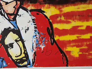Buy Herman Brood - Kroning van de Koning Handgesigneerd Lage Oplage 41/50? Bid from 900!