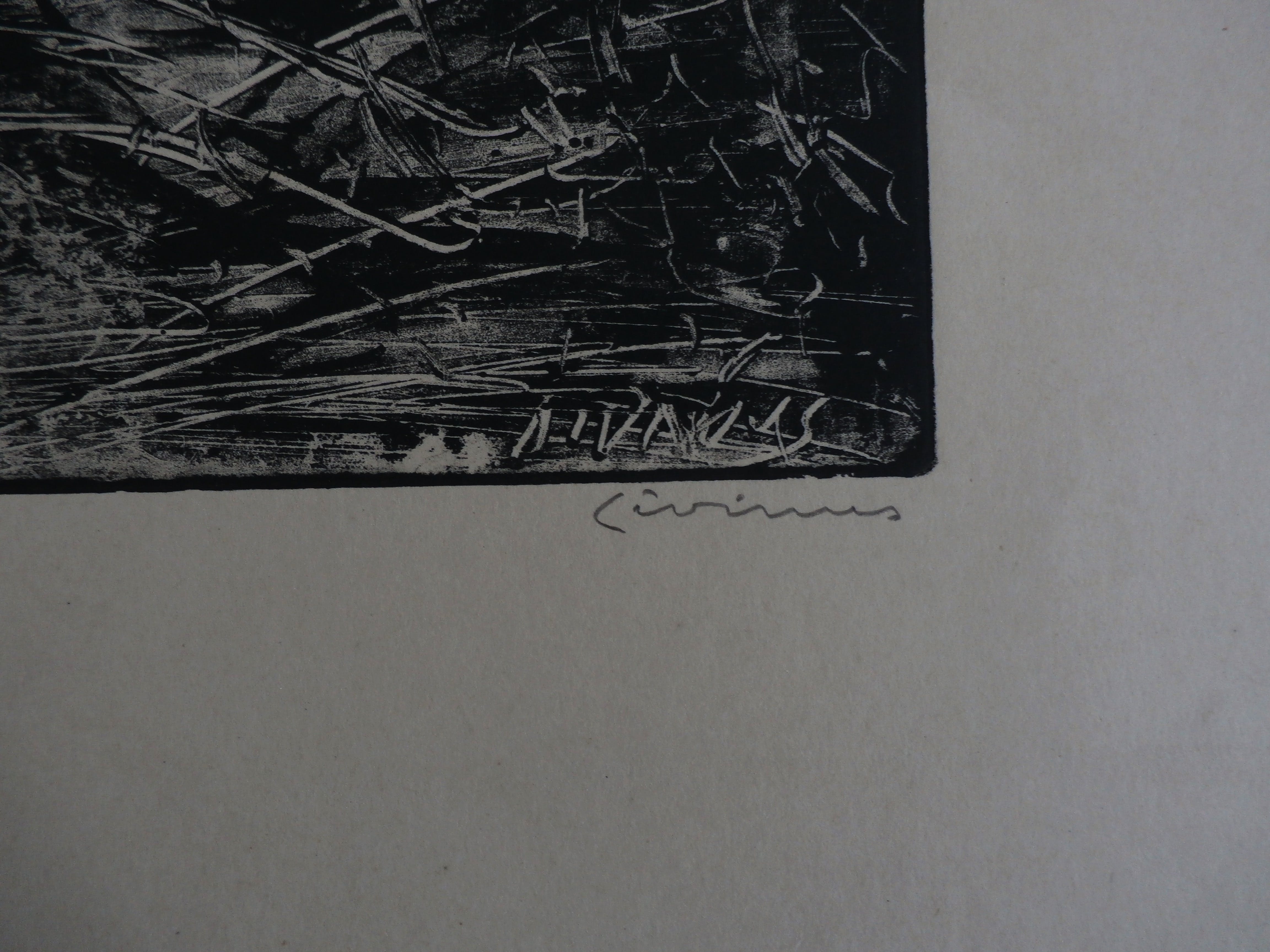 Livinus van de Bundt - litho: La Vache kopen? Bied vanaf 40!