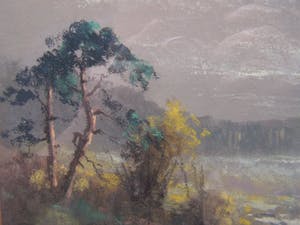 Gerard Cox (jr.) - Landschap met schaapskooi. kopen? Bied vanaf 40!