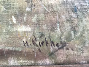 Niet of onleesbaar gesigneerd - Riethof? kopen? Bied vanaf 1!