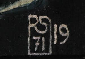 Richard van der Spek - Olieverf op marouflé, Kerstpolka - Ingelijst (Zeer groot) kopen? Bied vanaf 150!