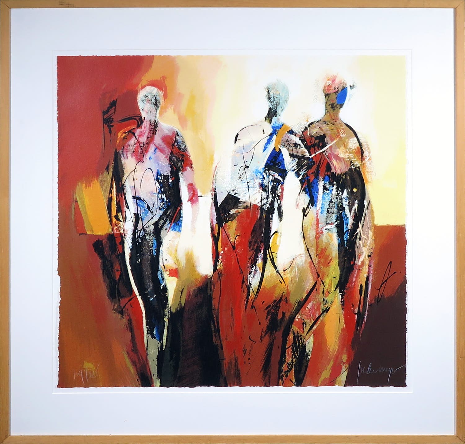 Peter Meijer - Zeefdruk, Son of a Beach - Ingelijst verkocht voor € 50!