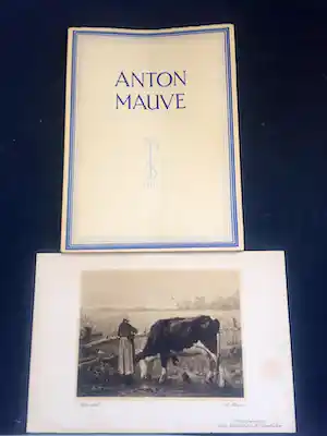 Anton Mauve (sr.) - Naar Stal verkauft für € 50!