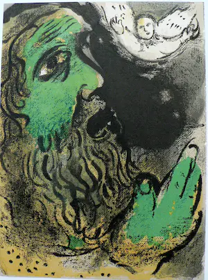 Marc Chagall - Der Betende Hiob kopen? Bied vanaf 200!