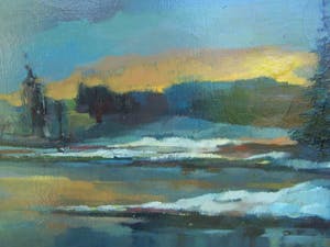 Janus Kluijtmans - Winterlandschap. kopen? Bied vanaf 40!