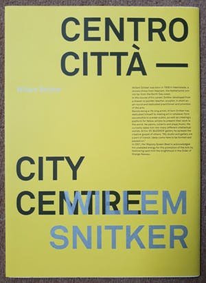 Willem Snitker - Centro Citta, gesigneerde en genummerde publicatie met o.a. originele tekening kopen? Bied vanaf 125!
